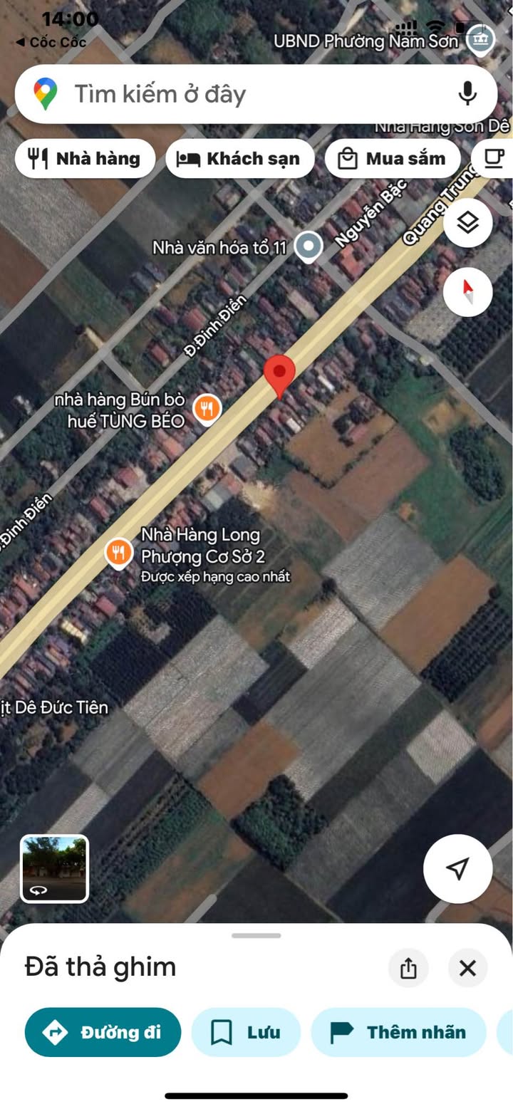 Đất nền phường Nam Sơn, Tam Điệp 28m² giá thỏa thuận - Vị trí đắc địa mặt Quốc lộ 1A!