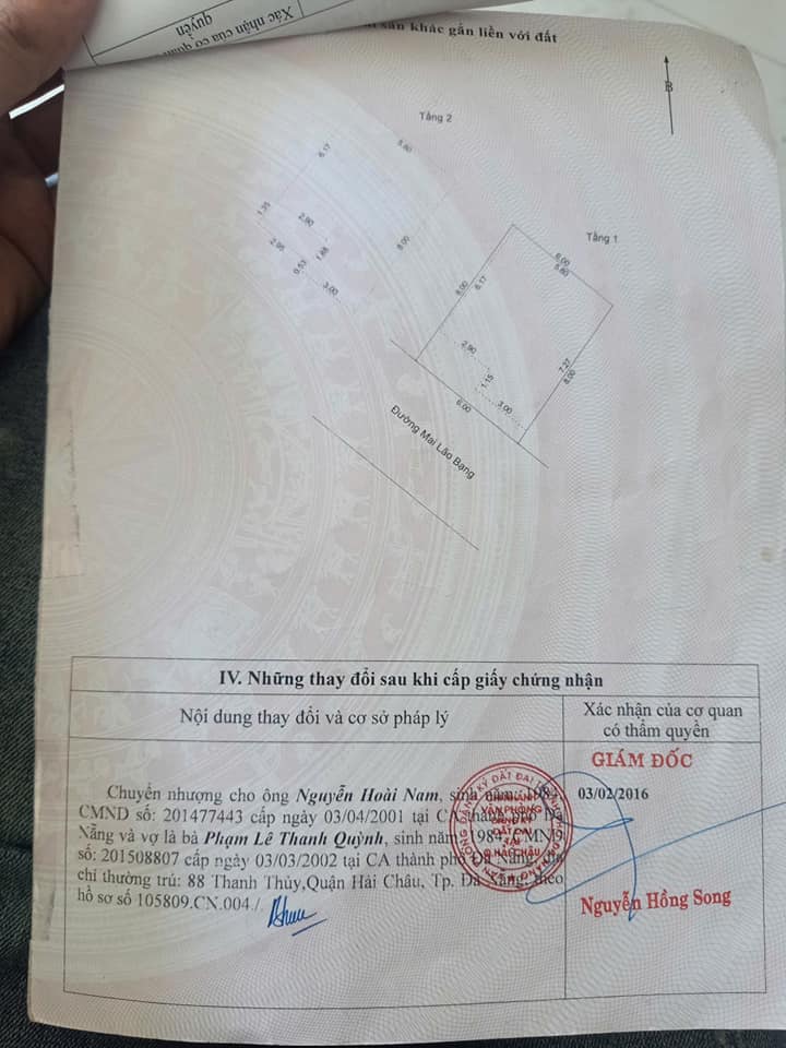 Bán gấp FrontHouse 48m² mặt tiền Mai Lão Bạng - Hải Châu, Đà Nẵng chỉ 5.4 tỷ!