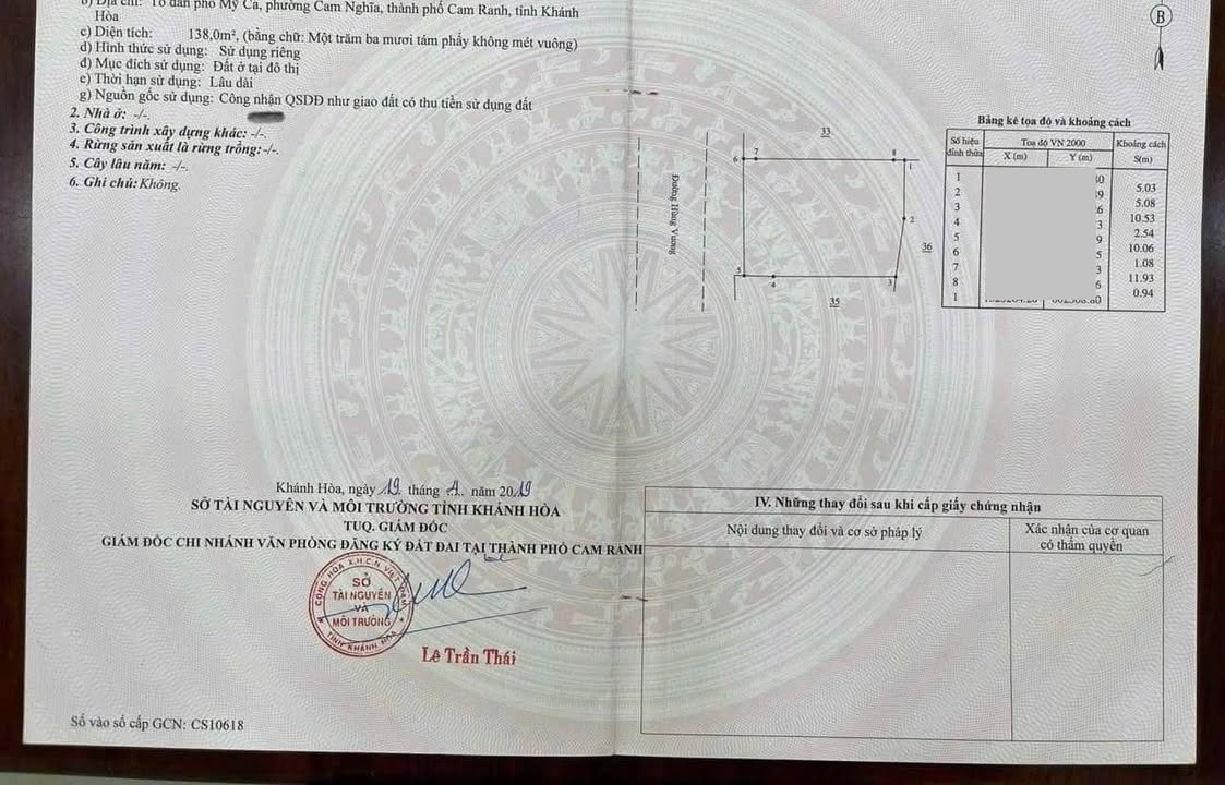 Nhà mặt tiền quốc lộ 1A, Cam Nghĩa, 138m² giá 7.6 tỷ - Cơ hội đầu tư tuyệt vời!