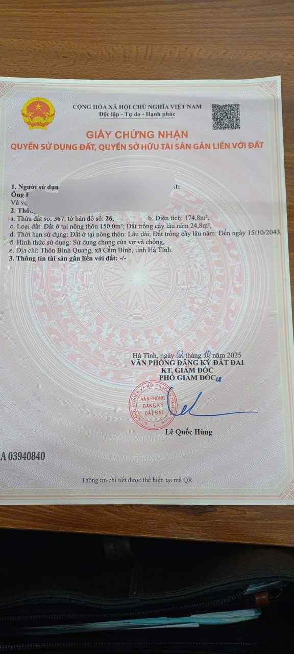 Đất nền Cẩm Bình 175m² - Tiện ích đầy đủ, đầu tư sinh lời!