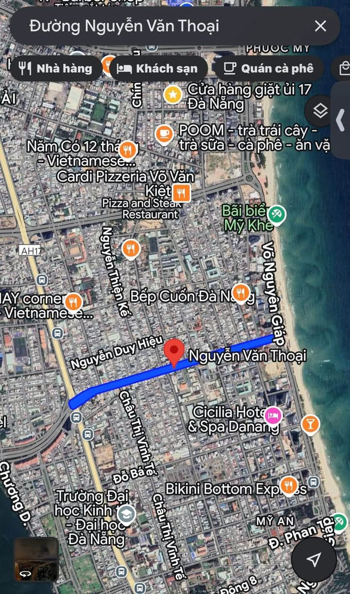 Nhà đẹp đường Nguyễn Văn Thoại, Đà Nẵng 84.8m² giá 13.8 tỷ - Đầu tư sinh lời ngay!