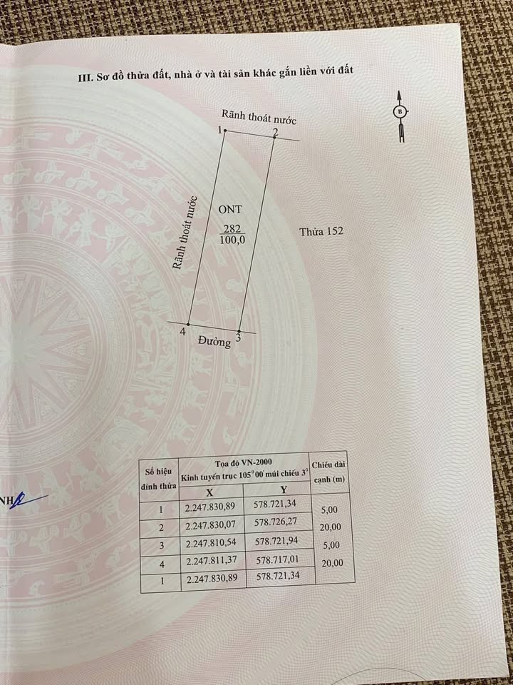 Lô đất Lạng Phong, Nho Quan 100m² giá 1.3 tỷ - Tiềm năng phát triển lớn!