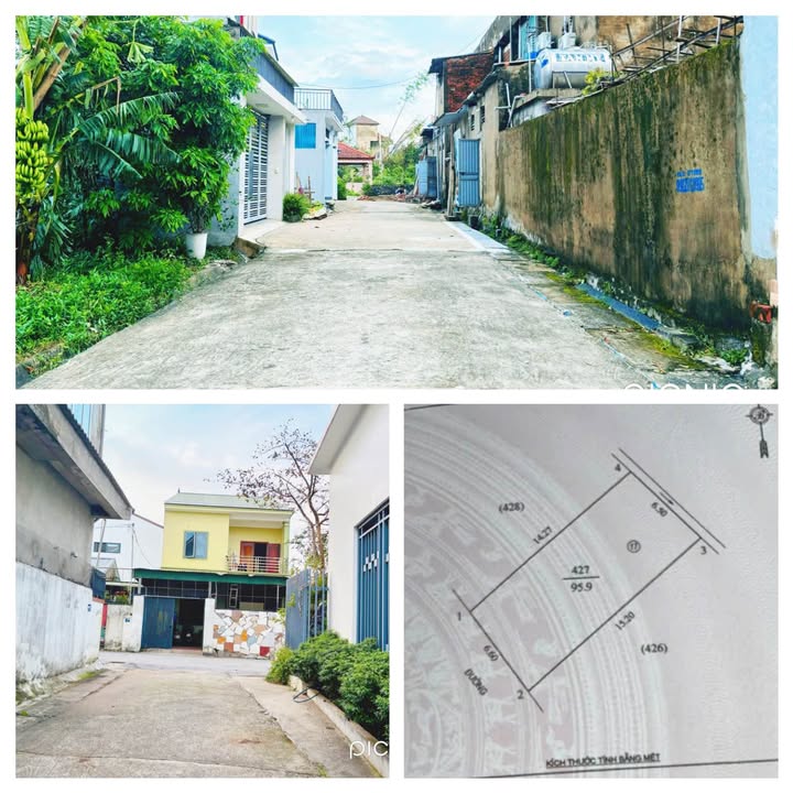 Đất nền Vinh 95m² giá 3.8 tỷ - Vị trí đắc địa gần chợ và trường học!