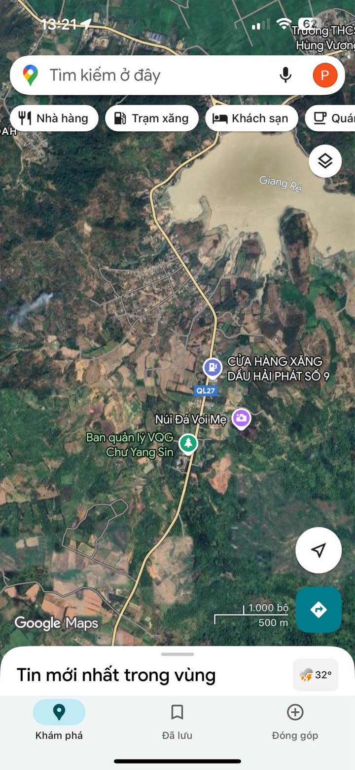 Đất nền hơn 2 hecta tại Yang Reh, Krông Bông - Giá thỏa thuận, xe ô tô vào tận đất!