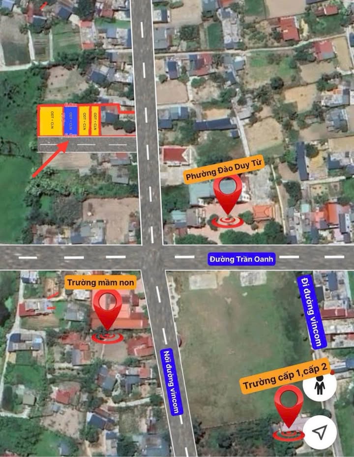 Đất thổ cư phường Đào Duy Từ, Nghi Sơn 141m² giá 700 triệu - Sổ đỏ chính chủ!