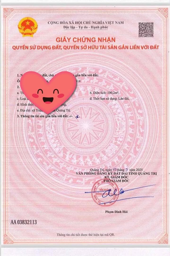 Đất nền Triệu Lăng 100m² giá 260 triệu - Cơ hội đầu tư tuyệt vời!