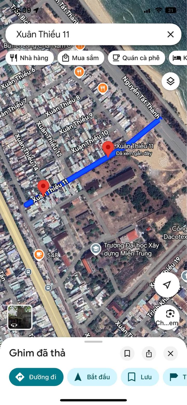 Nhà mặt tiền Xuân Thiều 11, Đà Nẵng 100m² giá 4.5 tỷ - Đầu tư sinh lời ngay!