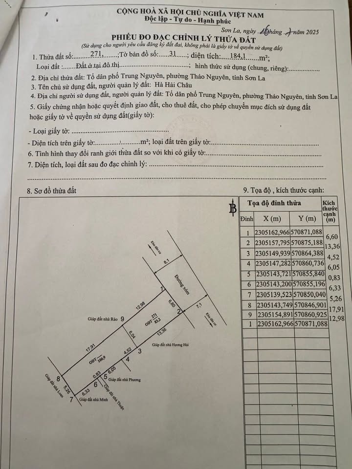 Đất nền mặt tiền tại Thảo Nguyên, Mộc Châu 260m² giá 6.7 tỷ - Cơ hội đầu tư tuyệt vời!