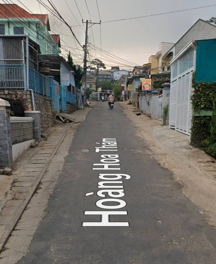 Đất mặt tiền Hoàng Hoa Thám, Đà Lạt 91m² giá 5.5 tỷ - Sổ đỏ chính chủ!