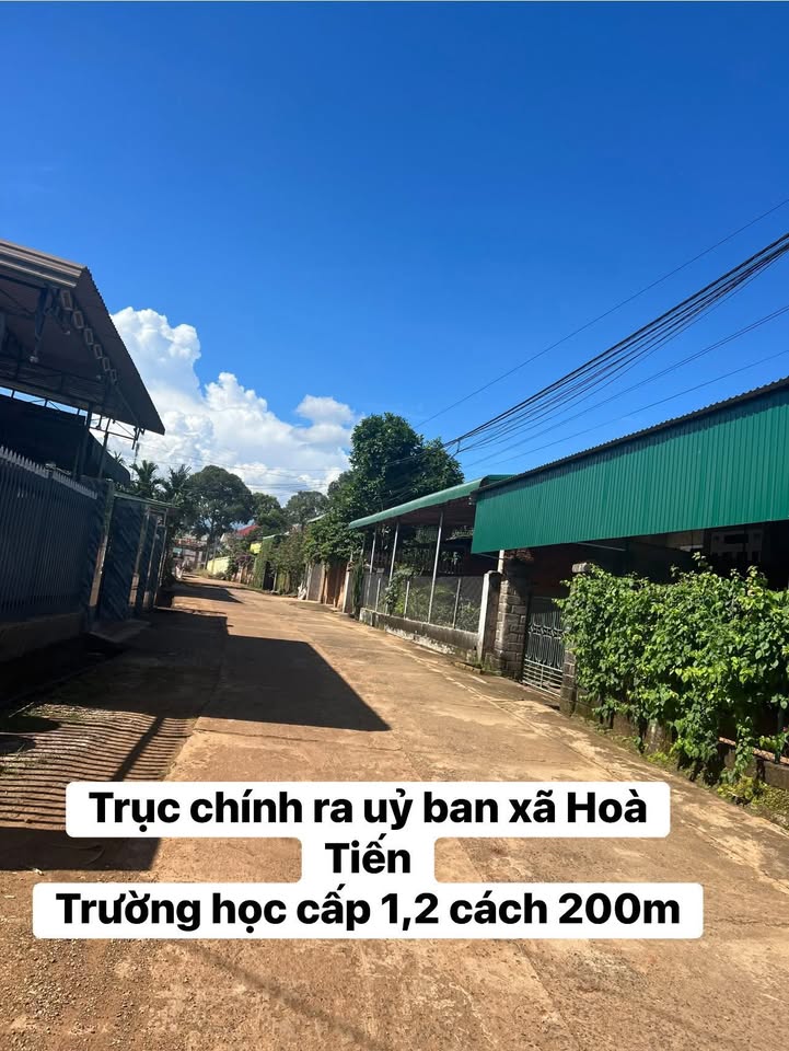 Đất nền Hòa Tiến Krông Pắc 132m² giá 499 triệu - Cơ hội đầu tư hiếm có!