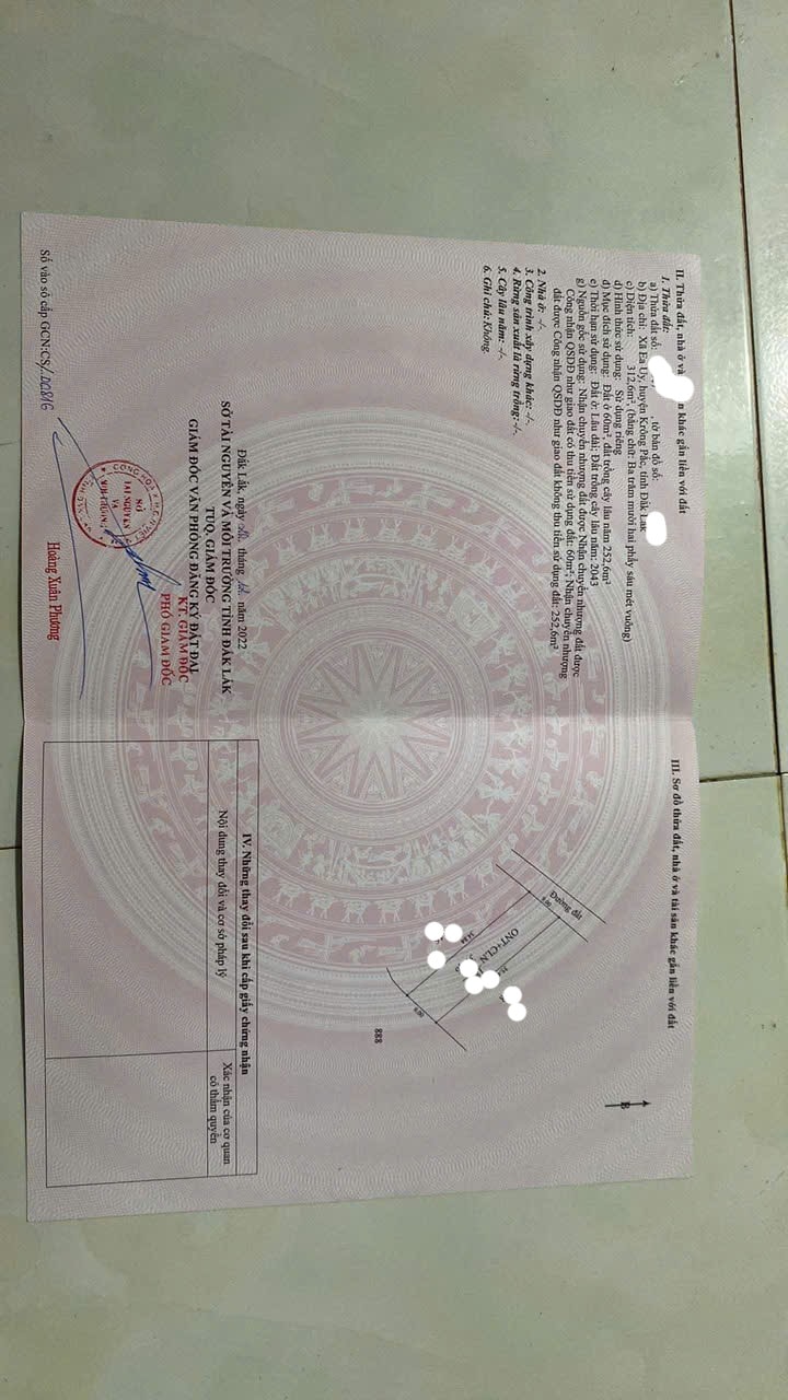 Đất nền Tân Tiến, Krông Pắc 315m² giá 400 triệu - Tiềm năng sinh lời cao!