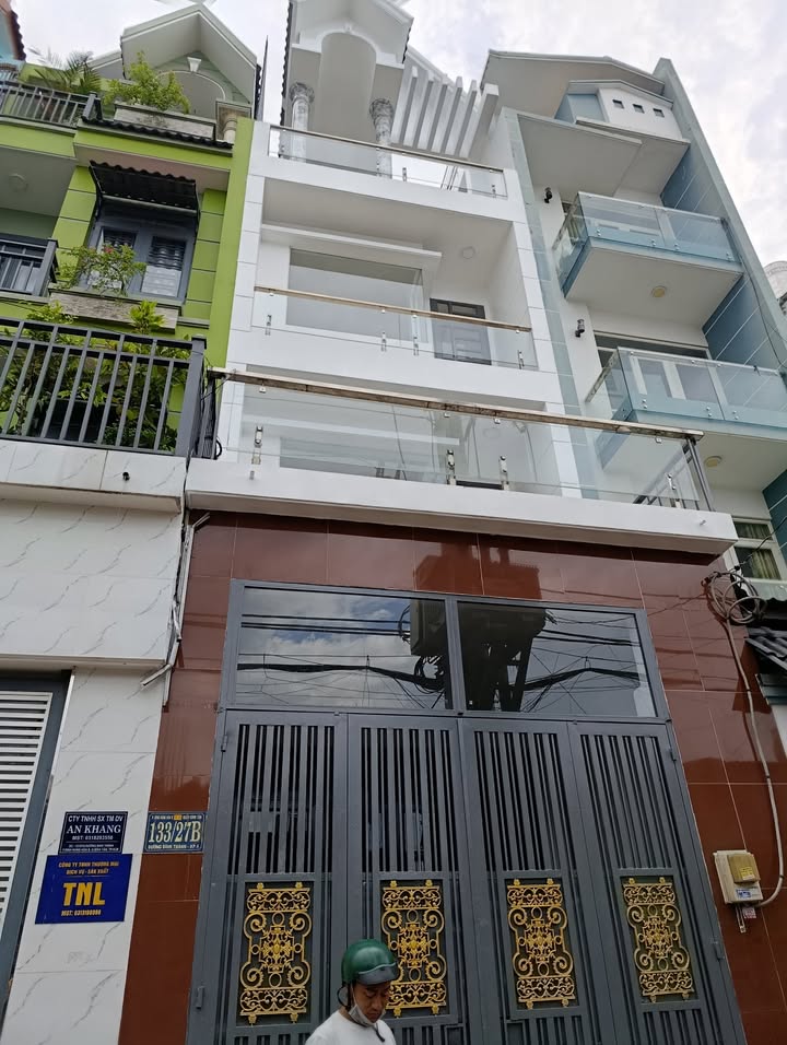 Nhà phố Bình Tân 64m² giá 6.2 tỷ - Mặt tiền hẻm ô tô tránh nhau!