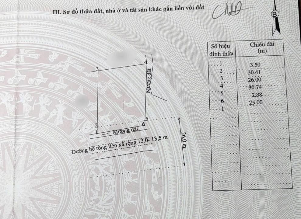 Đất thổ cư 25m ngang mặt tiền đường Liên Xã - Chính chủ bán gấp!