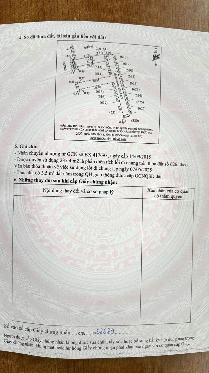 Đất nền 207m² mặt đường Trương Văn Lĩnh, Vinh - Giá chỉ 11.385 tỷ, cơ hội đầu tư hấp dẫn!