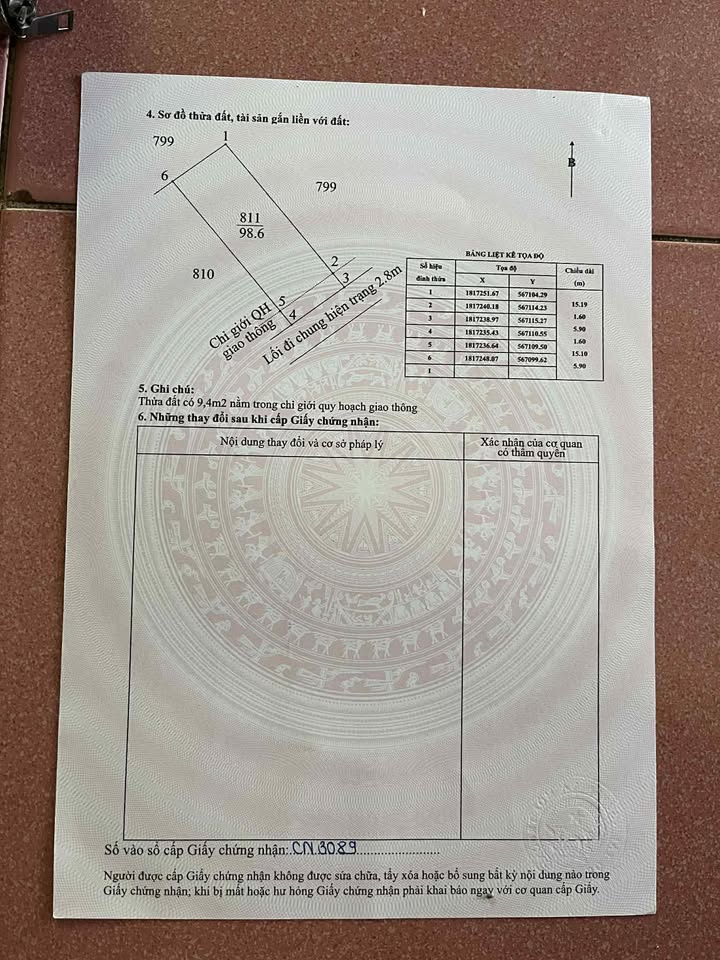Đất nền Thủy Phương, Hương Thủy 98.6m² giá 870 triệu - Vị trí cao ráo, thuận tiện an cư!