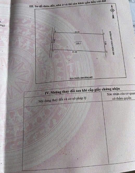 Đất nền mặt đường Hồ Quý Ly, phường Hưng Dũng, TP Vinh 169m² - Đầu tư sinh lời ngay!