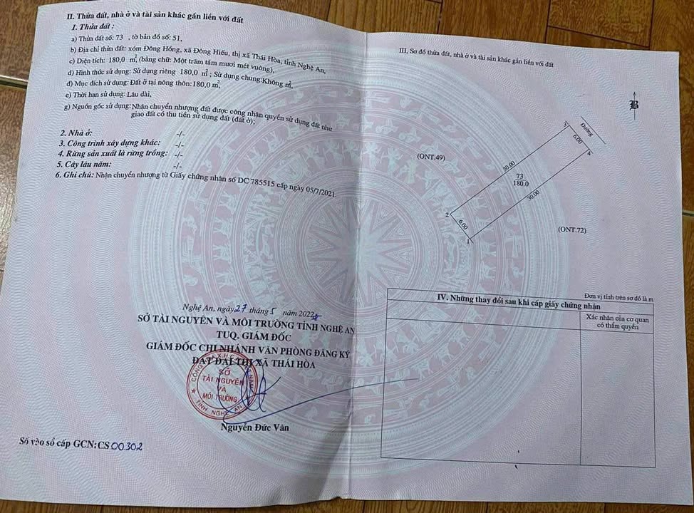 Đất nền Đông Hiếu, Thái Hòa 180m² chỉ 700 triệu - Sổ hồng chính chủ, đầu tư sinh lời!