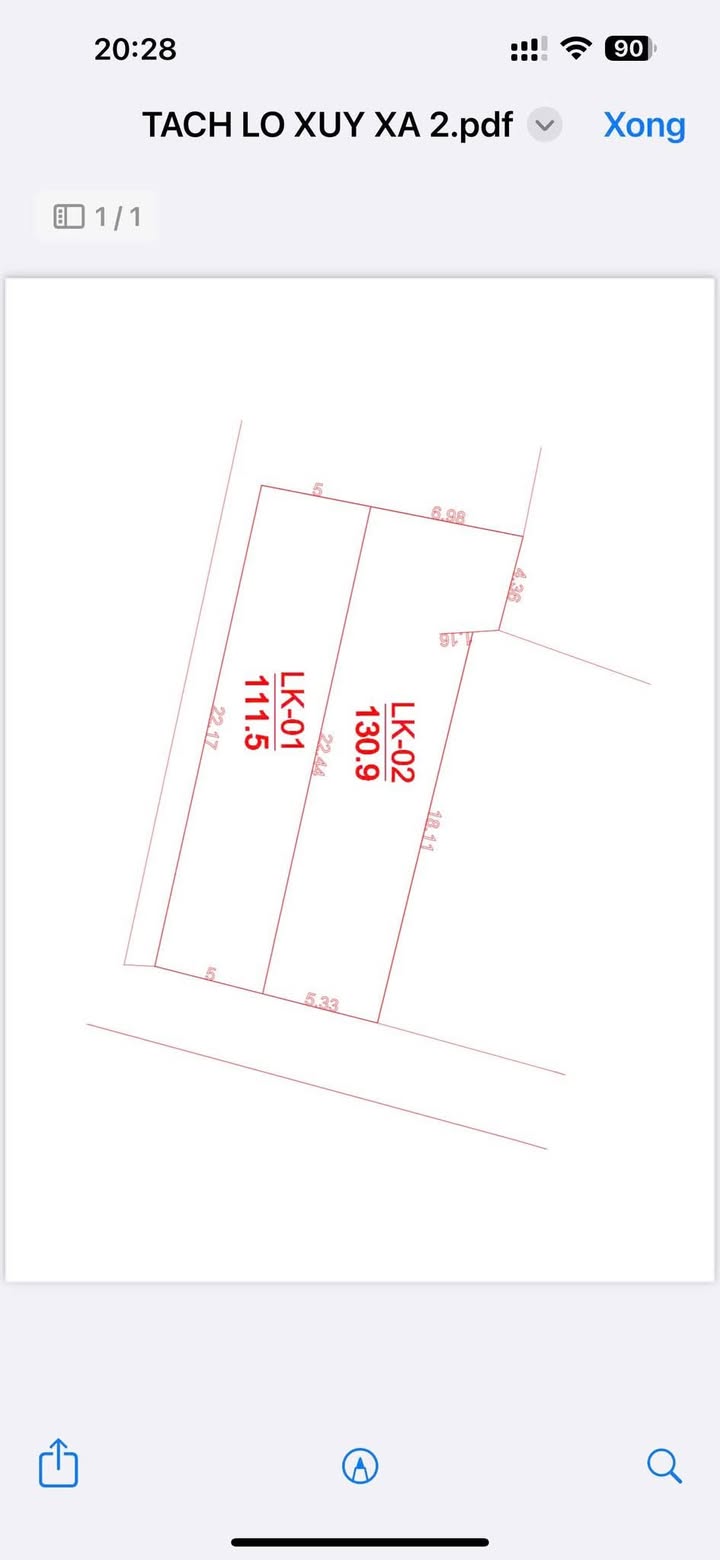 Đất thổ cư Suy Xá, Mỹ Đức 100m² giá 1 tỷ - Cơ hội đầu tư sinh lời!