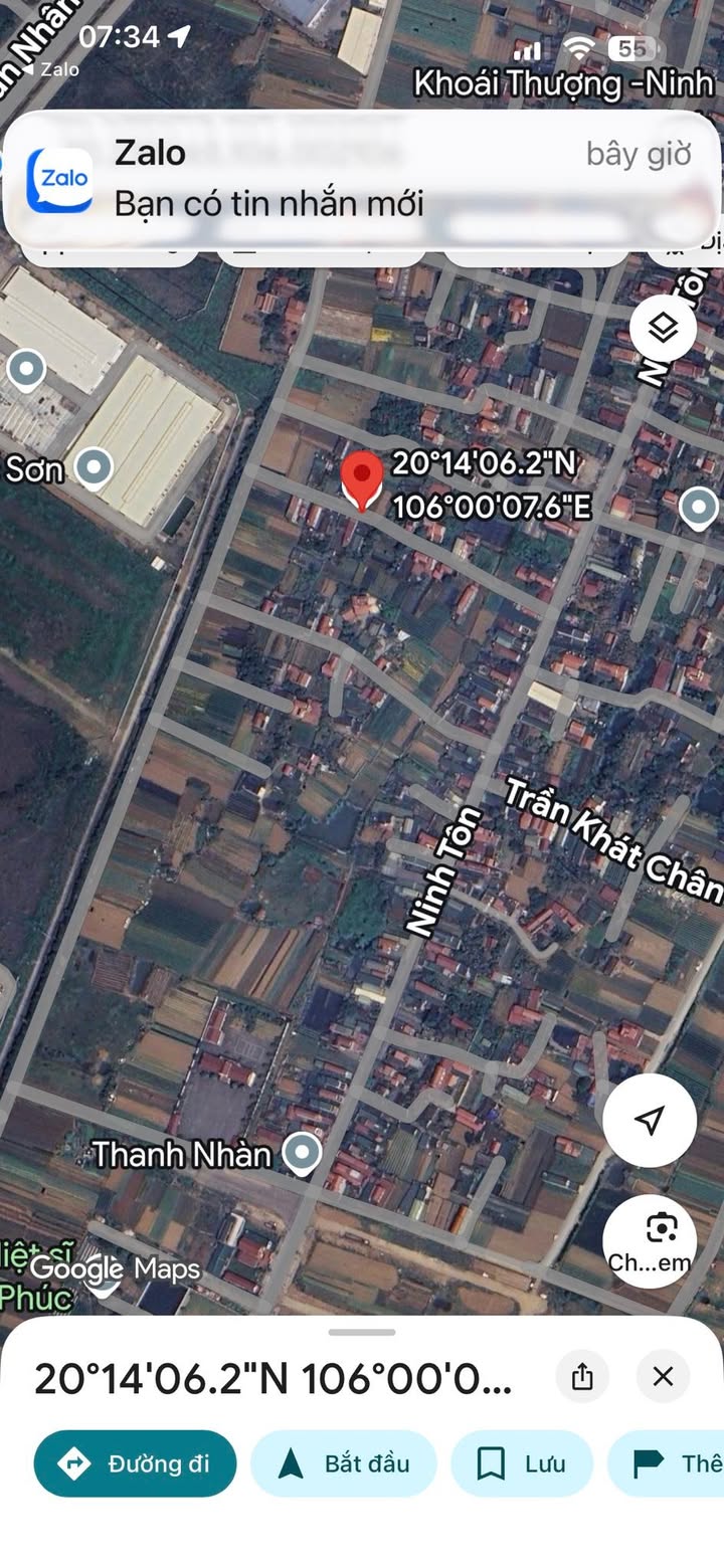 Đất vườn mặt ngõ Ninh Tốn 103m² giá thỏa thuận - Hướng Nam, chính chủ!