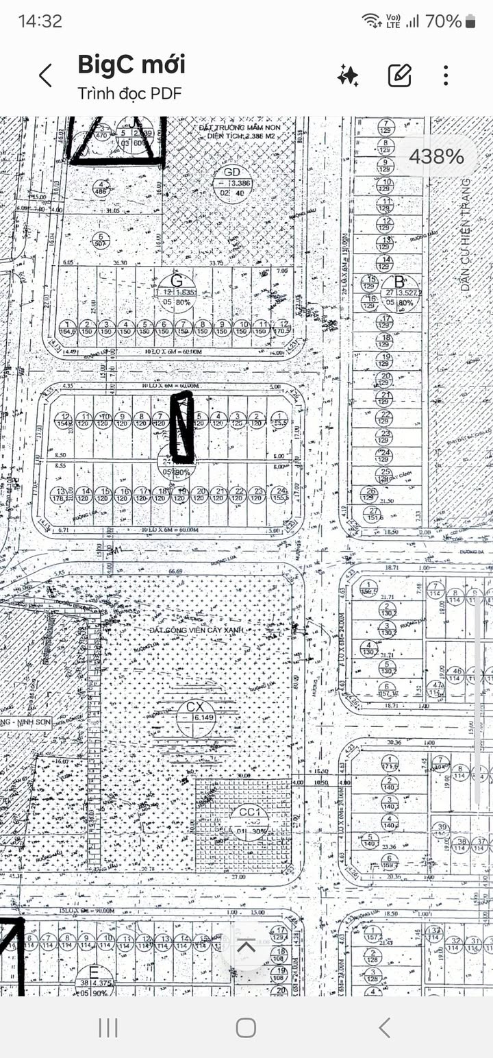 Đất nền BIC Ninh Sơn 120m² giá tốt - Nhìn ra công viên cây xanh