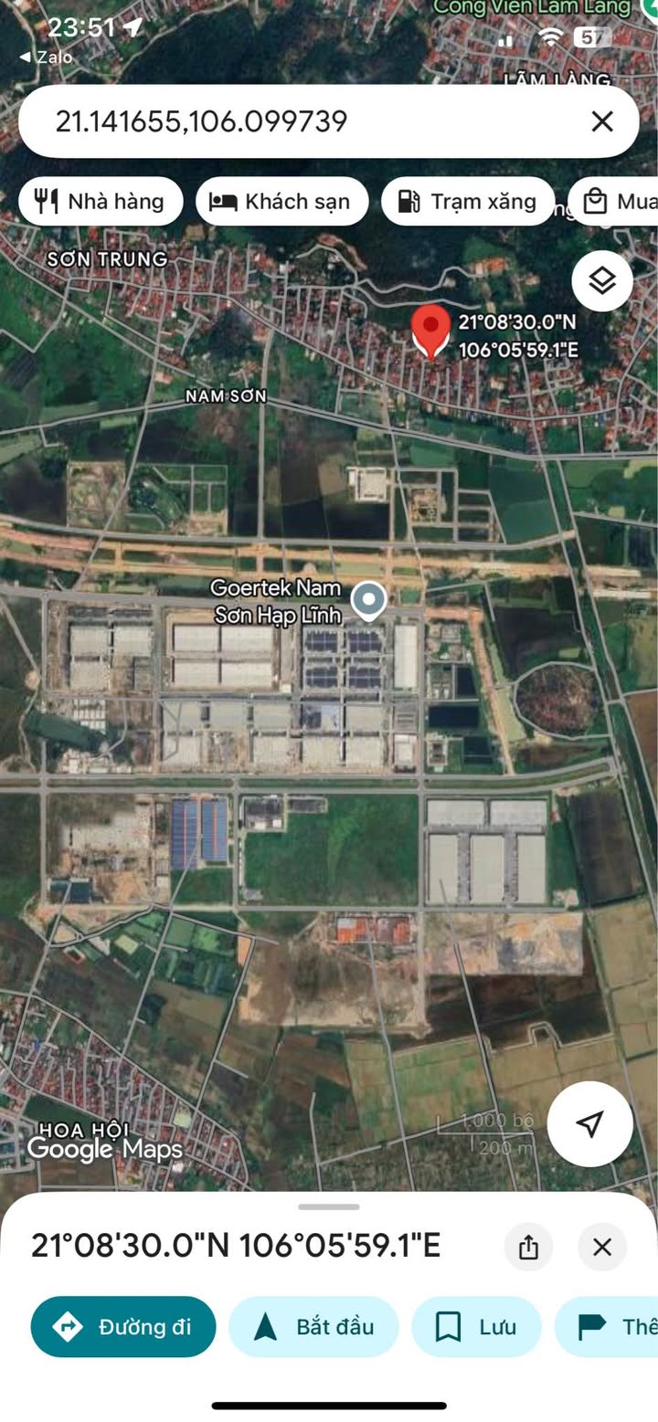 Đất nền góc 53m² tại Nam Sơn, Bắc Ninh chỉ 1.68 tỷ - Cơ hội đầu tư tuyệt vời!