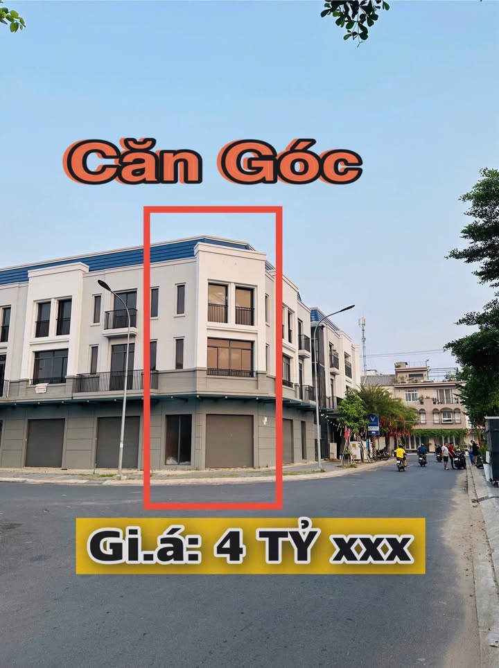 Bán Nhà Góc KĐT Tây Sông Hậu, Mỹ Phước 91m² giá 4 tỷ - Cơ hội đầu tư tuyệt vời!