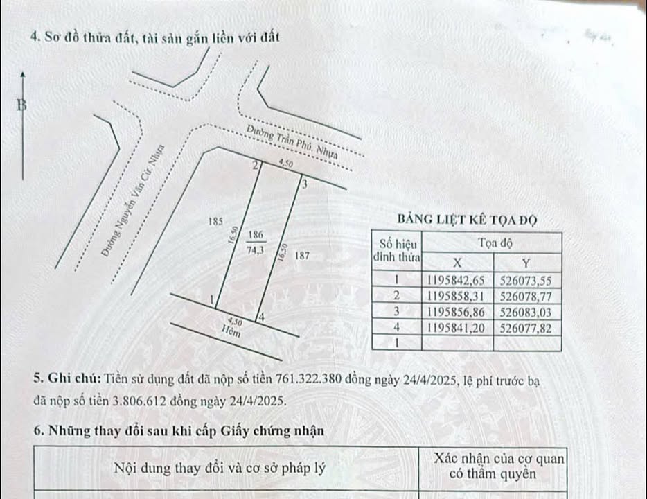 Đất nền Thường Thới Tiền 74m² giá chỉ 600 triệu - Đầu tư lý tưởng!