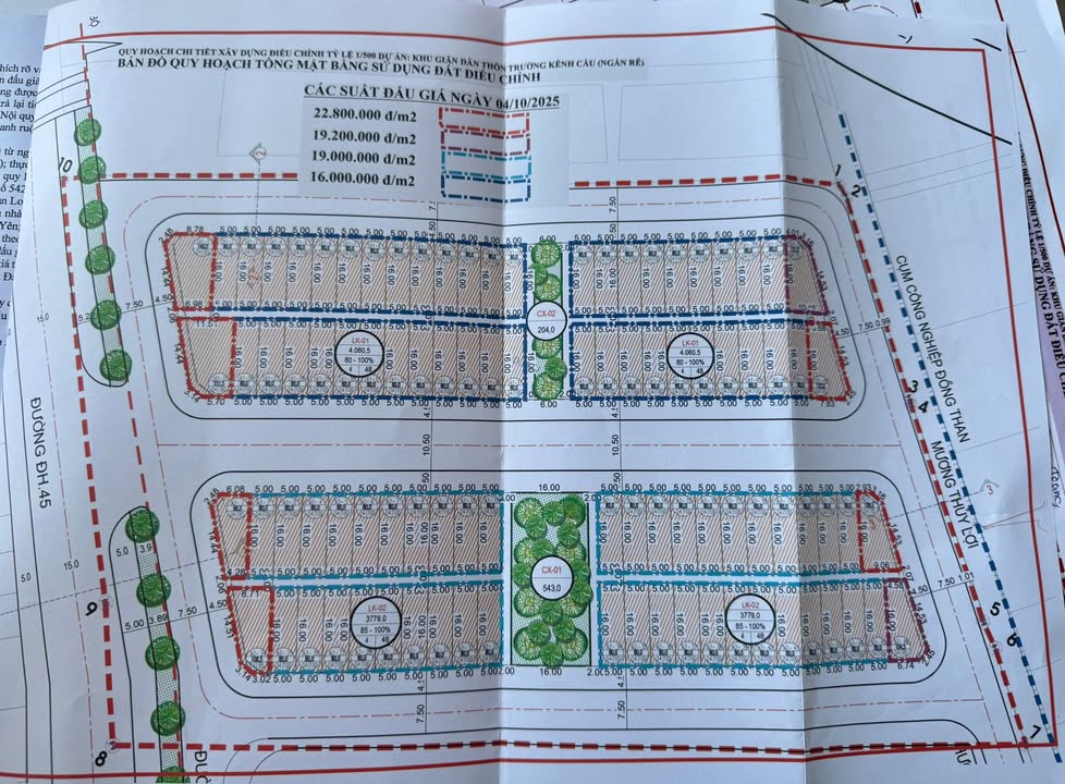 Đất nền 80m² tại xã Hoàn Long, Yên Mỹ - Giá chỉ 1.28 tỷ VND - Cơ hội đầu tư tuyệt vời!