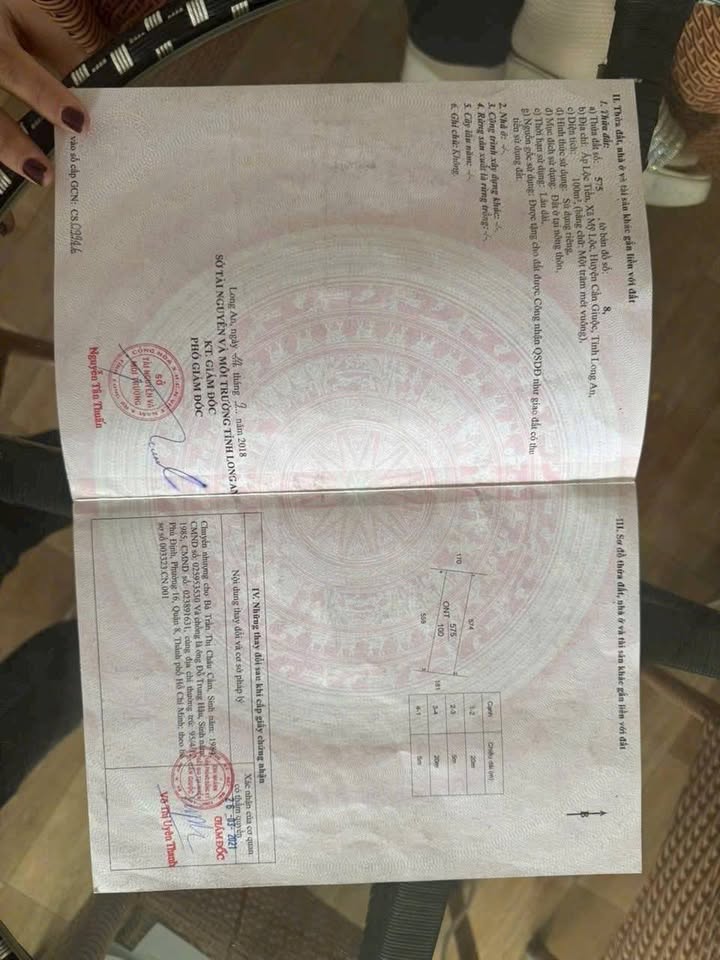 Đất thổ cư 100m² tại Mỹ Lộc, Cần Giuộc - Giá chỉ 700 triệu VND!