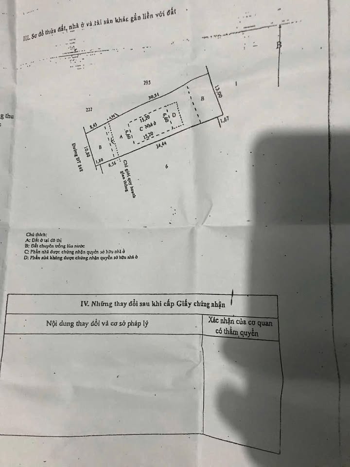 Đất mặt tiền ĐT 848, An Hoà, Sa Đéc 525,7m² giá 7,8 tỷ - Cơ hội đầu tư tuyệt vời!