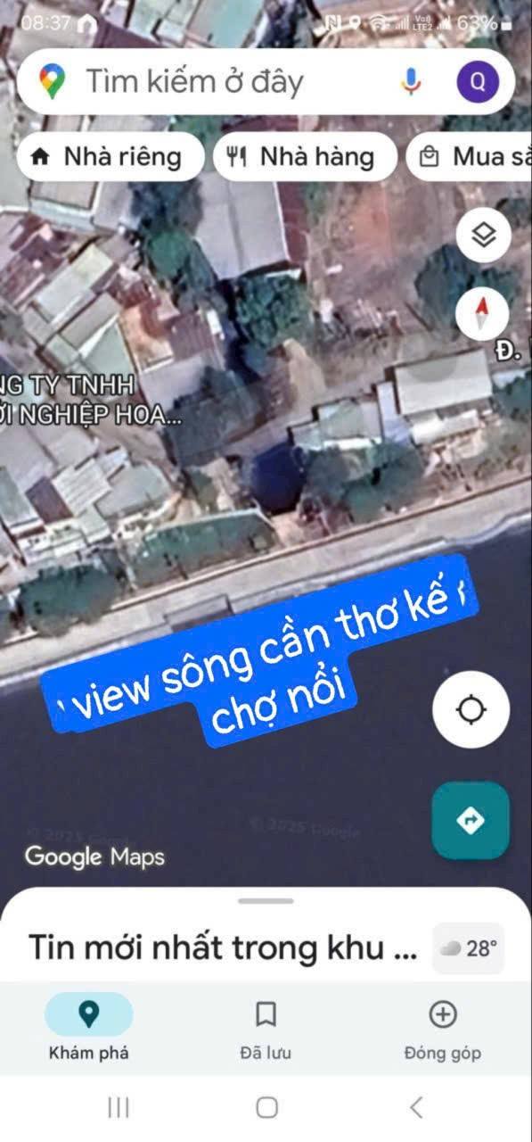Đất nền An Bình, Ninh Kiều 175m² giá 3.3 tỷ - Sổ hồng chính chủ, view bờ kè đẹp!
