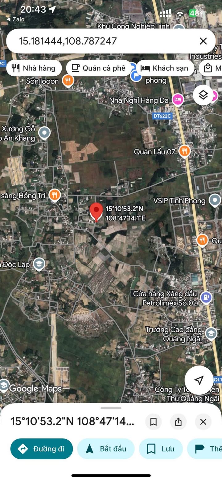 Đất nền Tịnh Phong 184m² giá chỉ 700 triệu - Cơ hội đầu tư sinh lời!