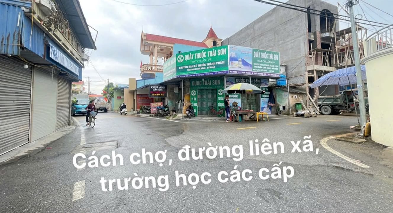 Đất Hợp Thành Thủy Nguyên 166m² giá 8xx triệu - Vị trí vàng trung tâm!