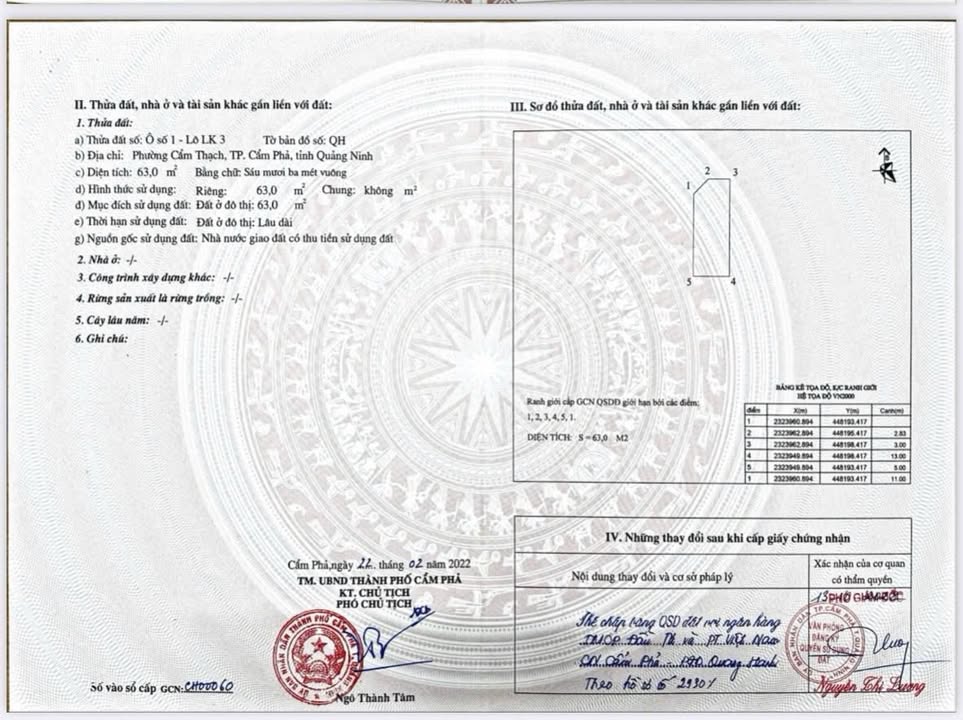 Đất Cẩm Thạch Quảng Ninh 64m² giá 1.7 tỷ - Đầu tư sinh lời ngay!