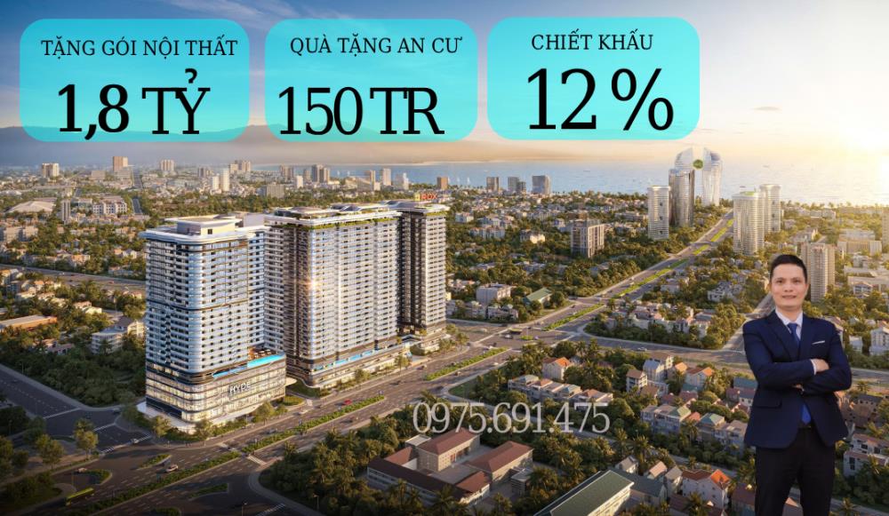 Căn hộ The Legend Đà Nẵng 79m² giá 10.9 tỷ - View sông Hàn tuyệt đẹp!