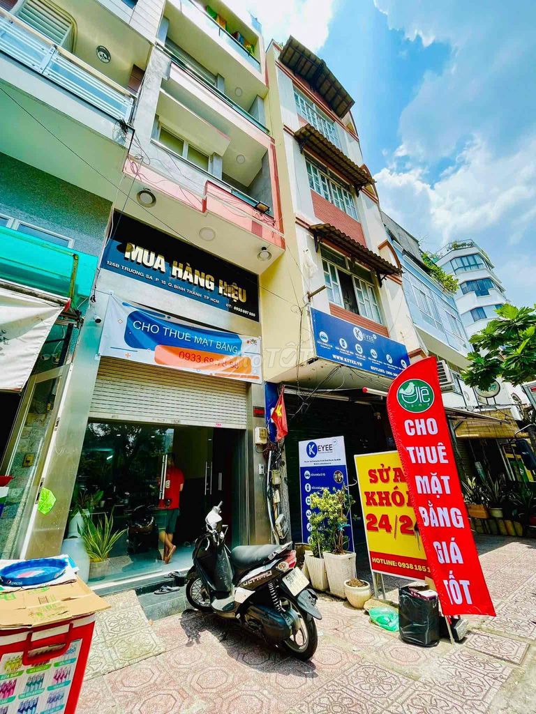 Sang nhượng mặt bằng Kinh doanh 3x11m mặt tiền Trường Sa Bình Thạnh - Tiềm năng sinh lời cao!