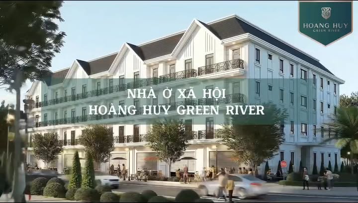 Căn hộ NOXH Hoàng Huy Green River 46m² giá chỉ 800 triệu - An cư lý tưởng tại Hải Phòng!
