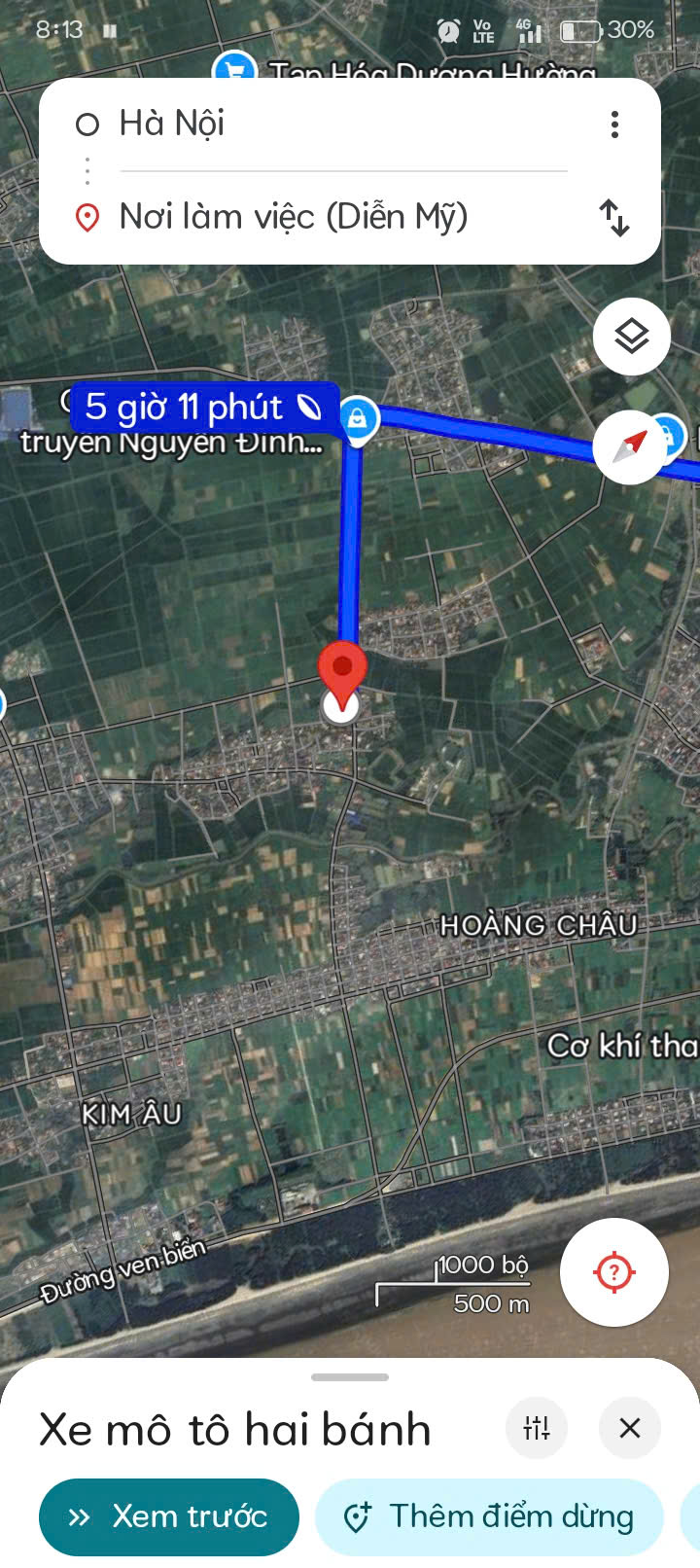 Kho xưởng cho thuê tại Hùng Châu, Diễn Châu 54m² - Vị trí giao thông thuận lợi!