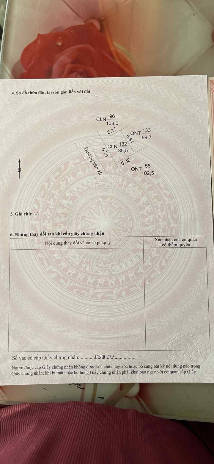 Đất thổ cư Tân An, An Giang 104m² giá chỉ 480 triệu - Đầu tư sinh lời ngay!