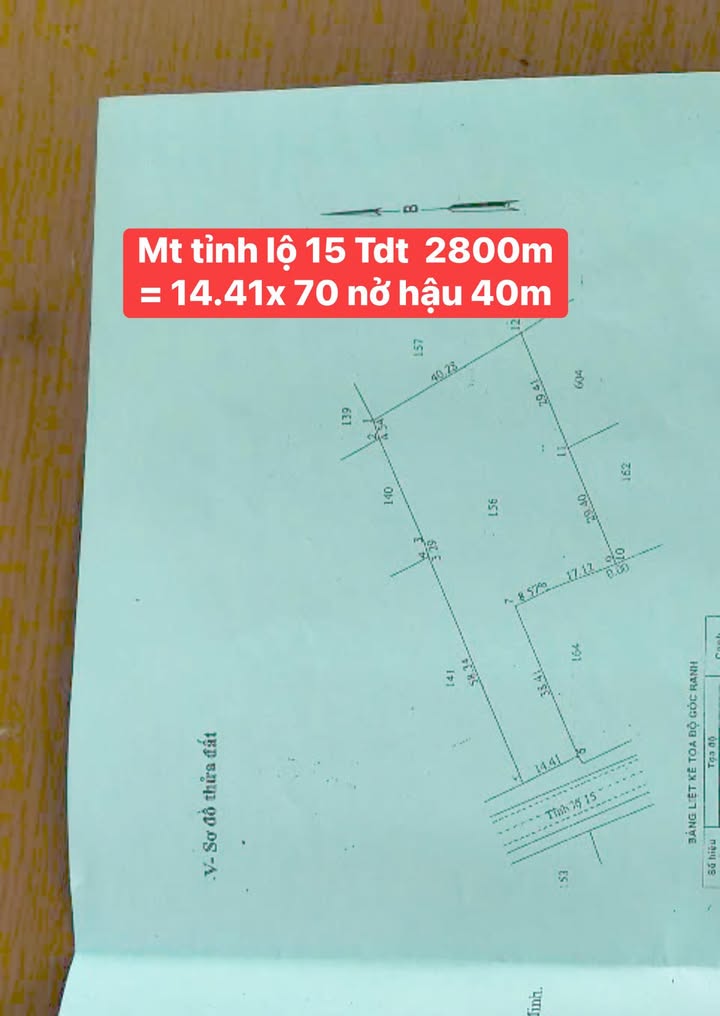 Đất vườn 2 mặt tiền tỉnh lộ 15, xã An Nhơn Tây, 5700m² - Giá chỉ 17.1 tỷ, cơ hội đầu tư tốt!