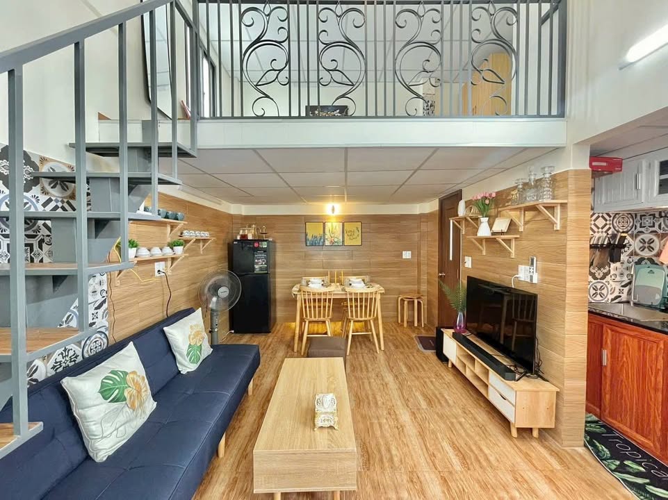 Căn hộ cho thuê tại đường Đồng Đen, P. 12, Q. Tân Bình 34m² giá 8 triệu - Phong cách Bắc Âu sang trọng!