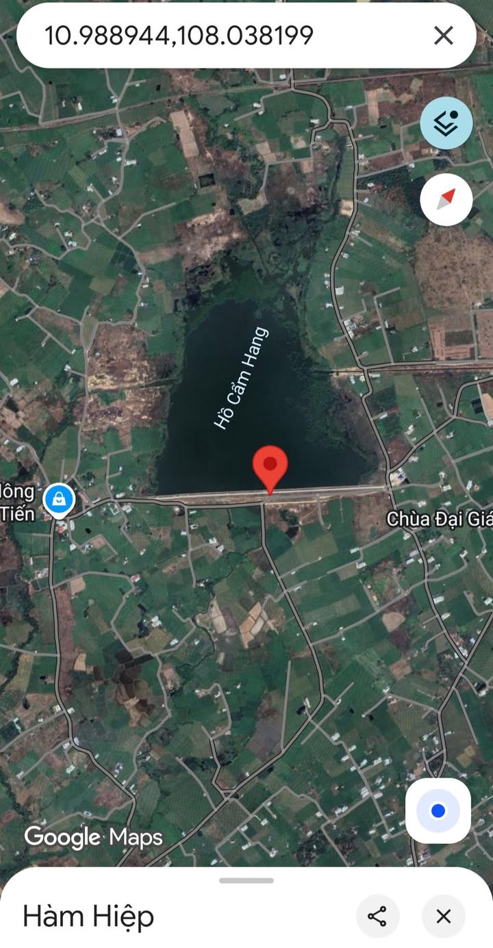 Đất nông nghiệp tại xã Hàm Hiệp, Bình Thuận 10,800m² - Giá chỉ 500 triệu/sào!