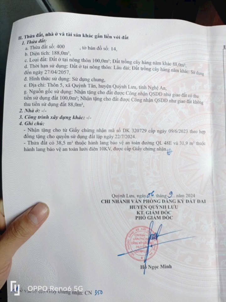 Đất nền tại thôn 5, xã Quỳnh Tân, Nghệ An 158m² giá 1.7 tỷ - Cơ hội đầu tư hấp dẫn!