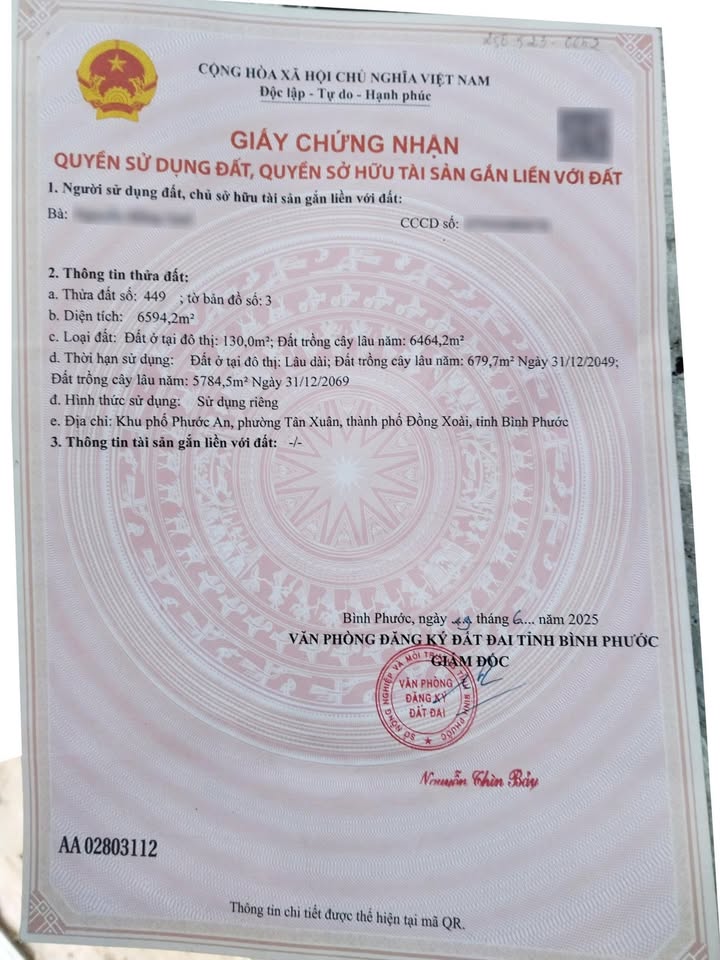 Đất mặt tiền đường ĐT753, Đồng Phú, 2400m² giá 7,5 tỷ - Cơ hội đầu tư tuyệt vời!