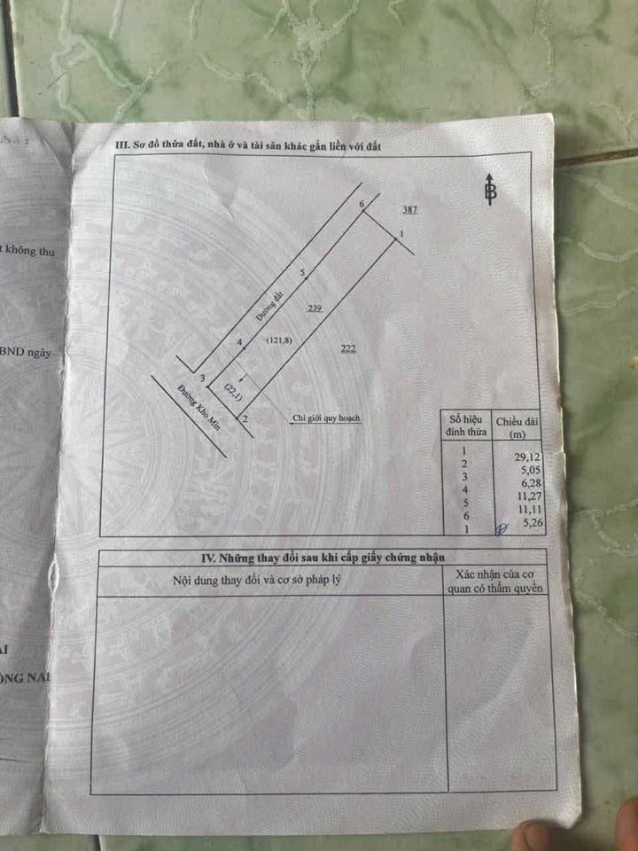 Đất nền 145m² mặt tiền Đường Kho Mìn, Vĩnh An, giá 1.4 tỷ - Thương lượng ngay!