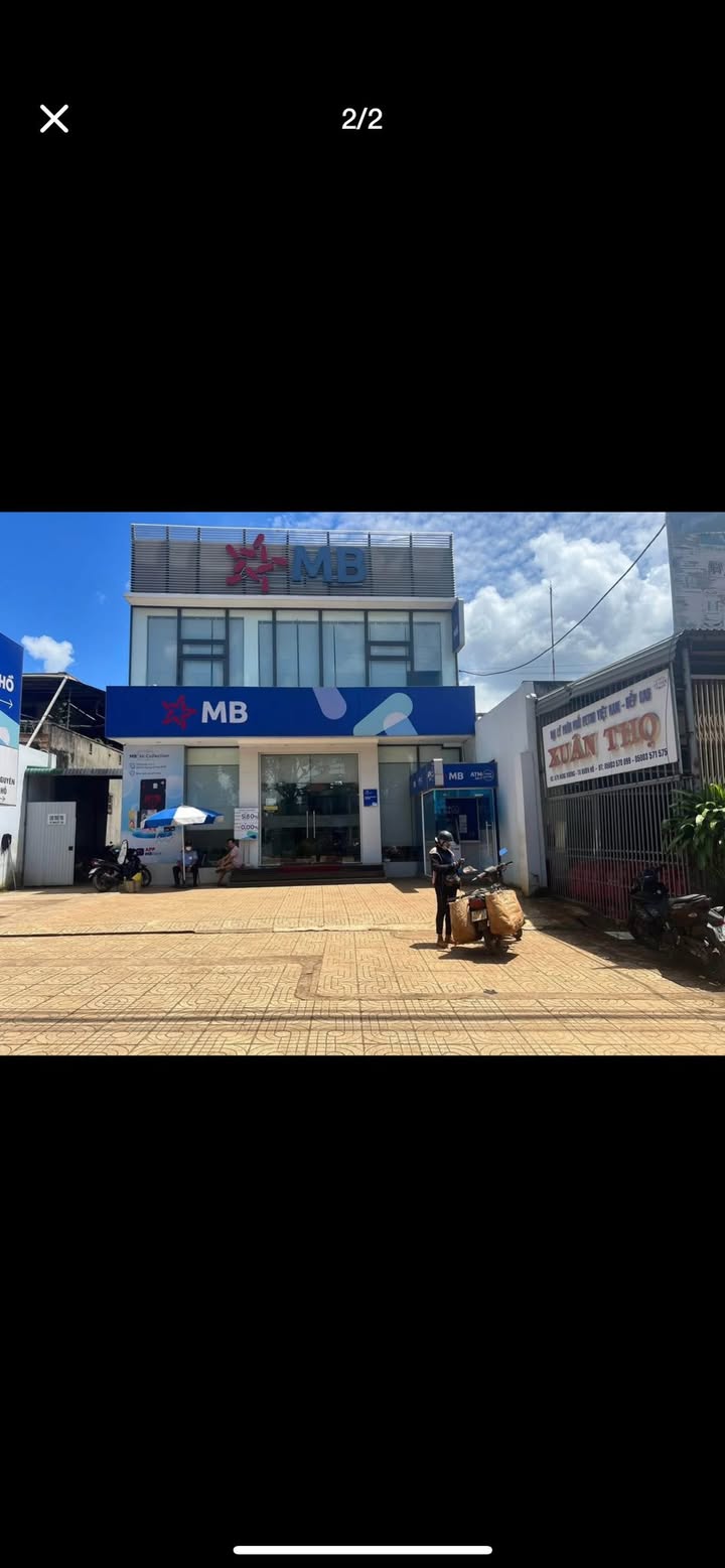 Đất kinh doanh đường Hùng Vương, Buôn Hồ 192m² giá 19.2 tỷ - Vị trí đắc địa gần ngân hàng!