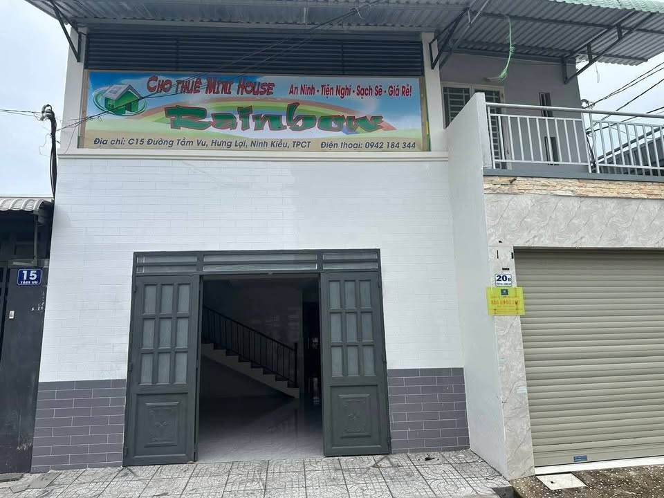 Phòng Homestay Rainbow Cần Thơ 2 triệu - View sông thoáng mát