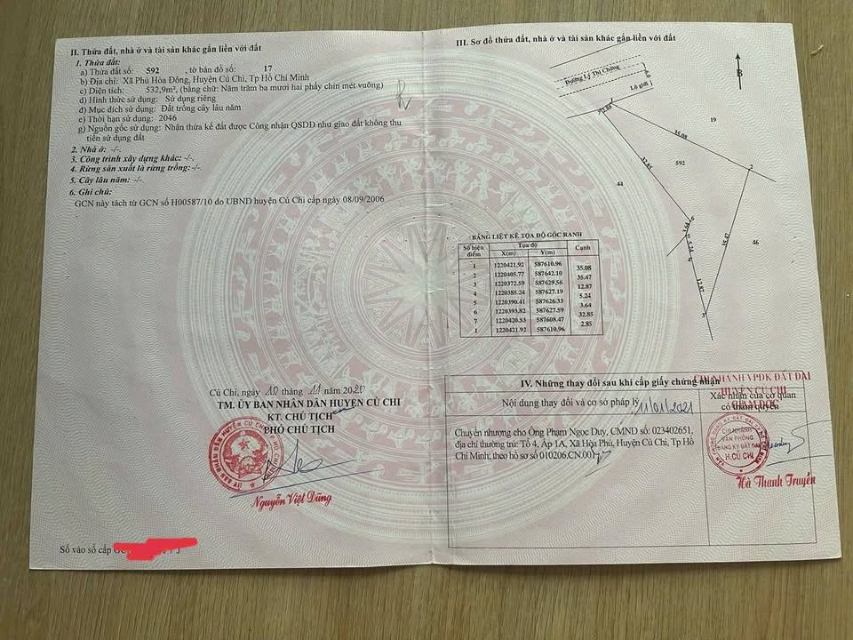 Đất nền Phú Hòa Đông Củ Chi 432m² giá 1.47 tỷ - Cơ hội đầu tư tuyệt vời!