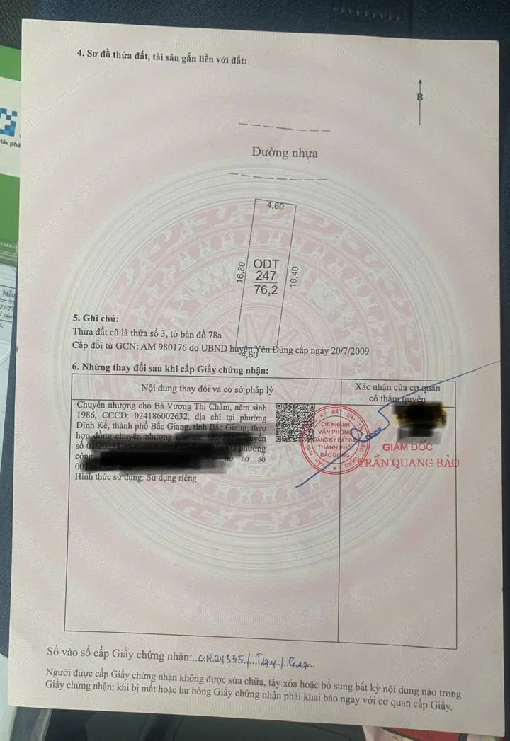 Đất nền TDP Xuân, phường Tân Tiến 76m² - Cần bán gấp!