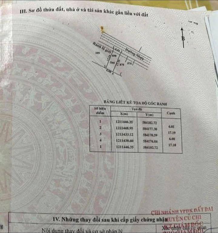 Đất thổ cư Tân Thông Hội 102m² giá 2.2 tỷ - Đầu tư an toàn, pháp lý rõ ràng!